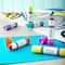 Bright 10 Colour Kids Paint Sticks by Creatology™